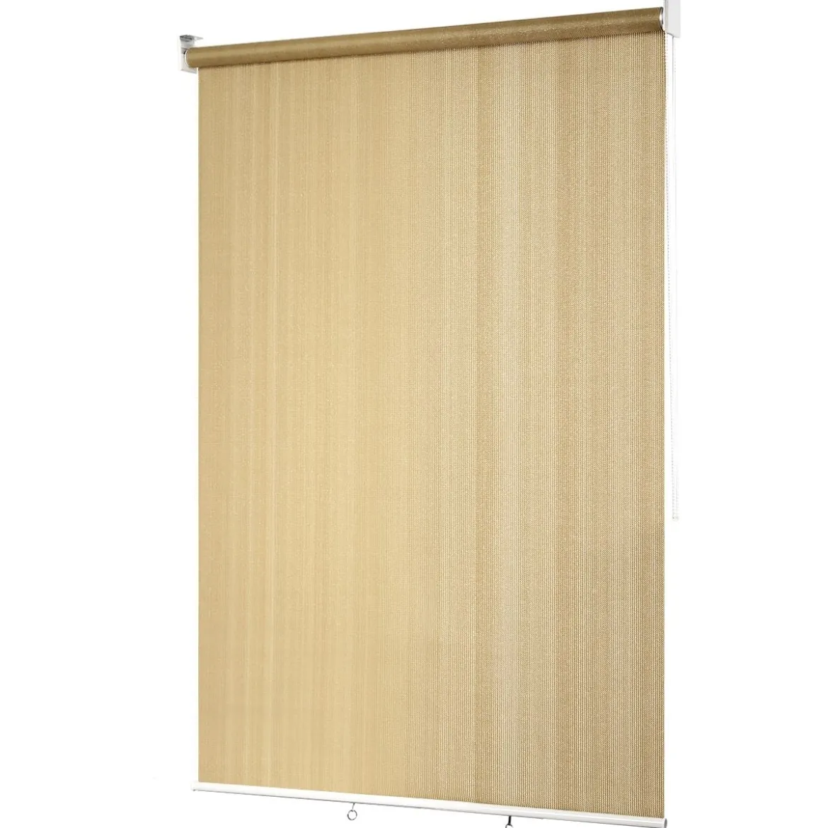 Abdunkelungsrollo Außenjalousie mit UV-Schutz Rolljalousie mit Sonnenschutz 121x181 cm Beige