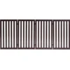 Absperrgitter Hunde 89cm Hoch 4 Paneelen Schutzgitter Holz Klappbar Braun