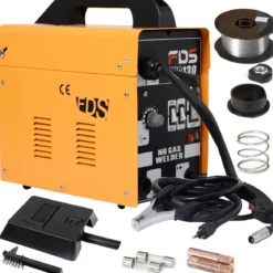 Ampere Schweißgerät Schweißmaschine FLUX Schutzgas MIG 130 Elektrodenschweißgerät