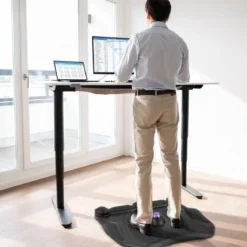 Anti-Ermüdungsmatte mit Massagepunkten & 360° Rollendem Massageball Stehmatte