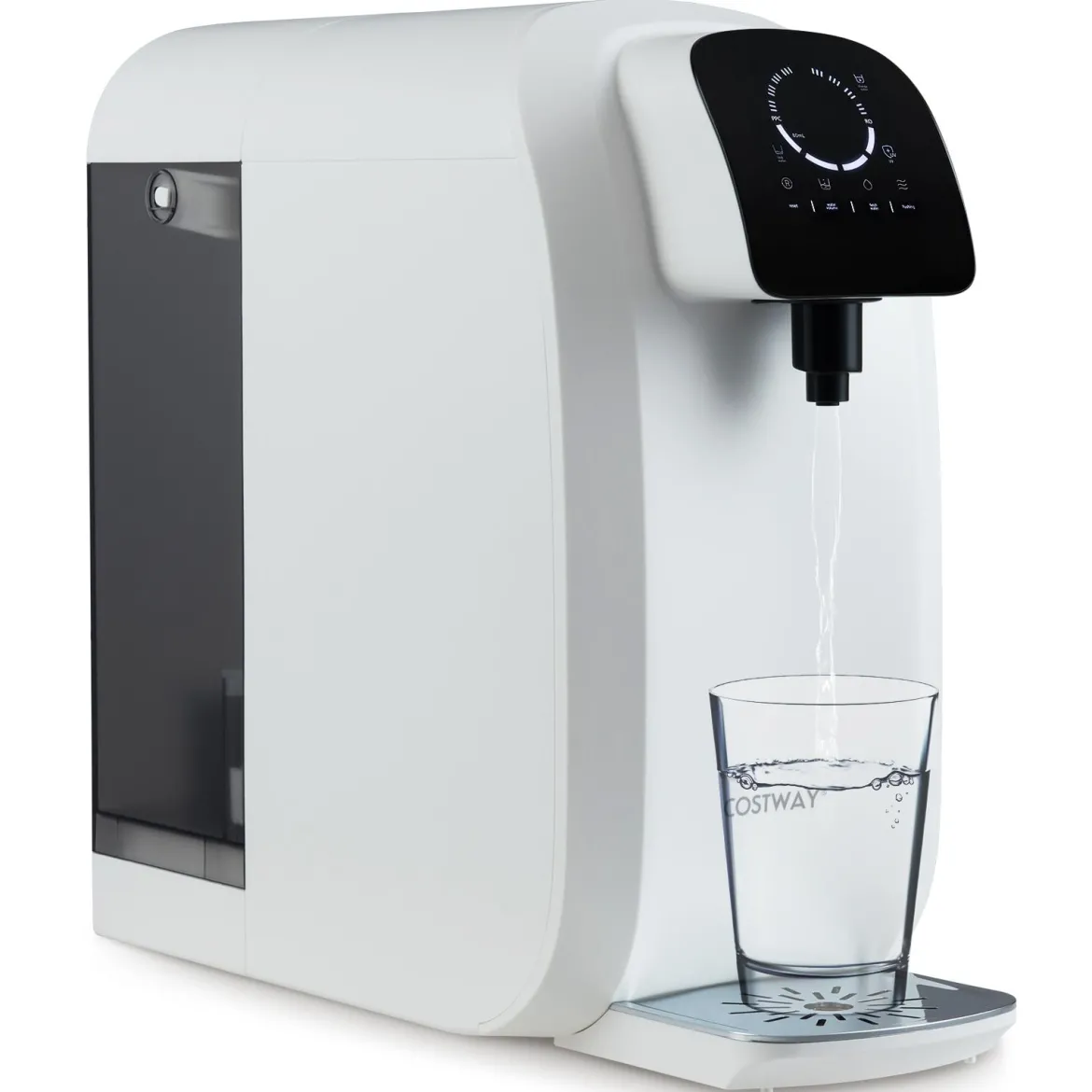 Arbeitsplatte Wasserfilter 5-stufiges RO+PPC Wasserfiltrationssystem mit UV-Licht Umkehrosmoseanlage
