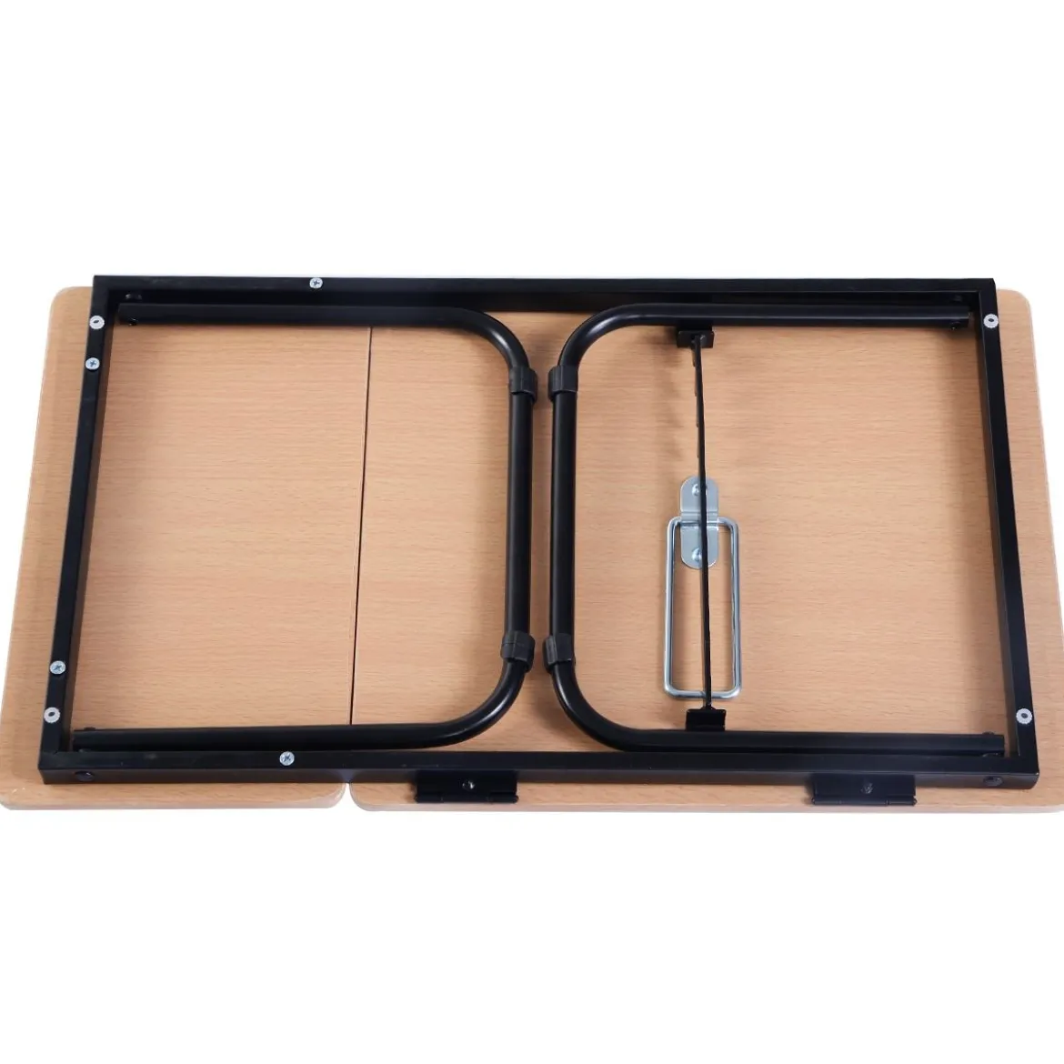 Arbeitstisch Laptoptisch Notebooktisch Betttisch Betttablett Tisch Faltbar Lapdecks Natur+Schwarz