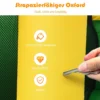 Aufblasbare Hüpfburg mit 780W Luftgebläse 2 Rutschen Hüpfburg für Kinder 330 x 300 x 210 cm Bunt