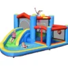 Aufblasbare Wasserrutsche Hinterhof-Wasserpark für Kleinkinder 410 x 310 x 191 cm Bunt