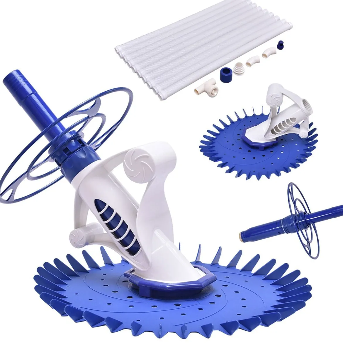 Automatischer Poolreiniger Poolsauger Swimmingpool Schwimmbad Cleaner inkl. 10 Schläuche