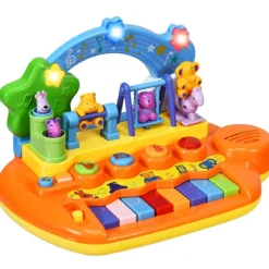 Babyspielzeug Klavier Baby Musikspielzeug Klaviertastatur mit integriertem Musikmodi