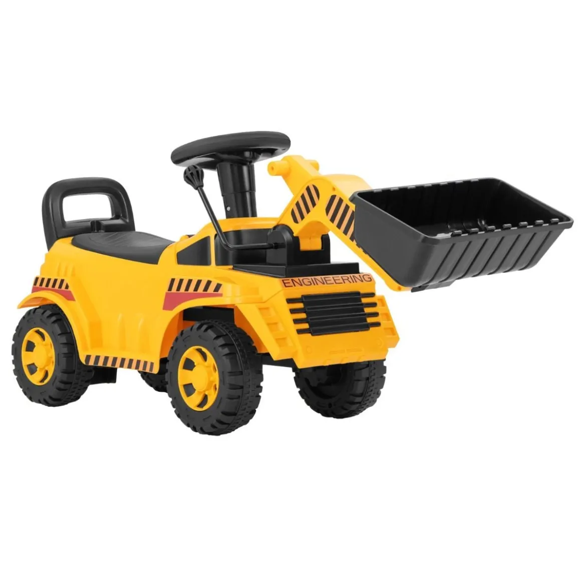 Bagger zum aufsitzen mit Verstellbarer Schaufel & Stauraum unter Sitz Sitzbagger Kinderbagger