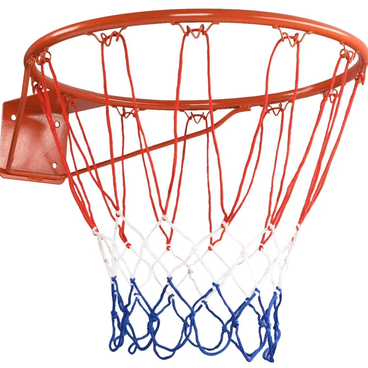 Basketballkorb an der Wand befestigter Basketballkorb Profi Dunking Basketballkorb für drinnen und draußen Orange-Rot