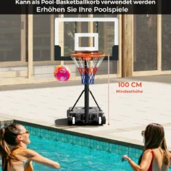 Basketballkorb Outdoor Basketballständer 155-210cm/170-230cm höhenverstellbar