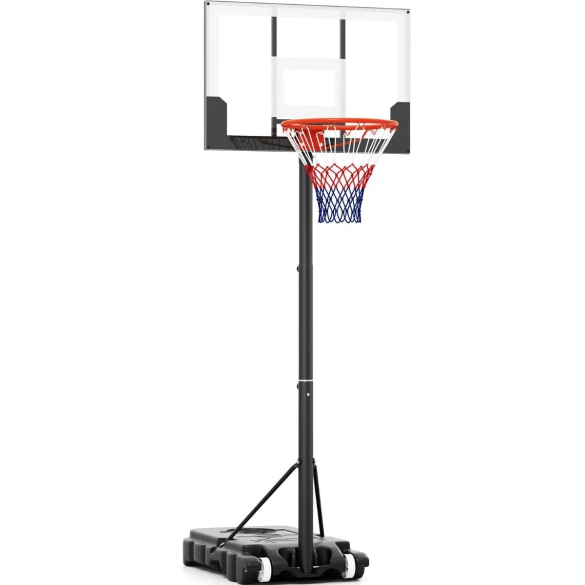 Basketballkorb Outdoor Basketballständer 155-210cm/170-230cm höhenverstellbar