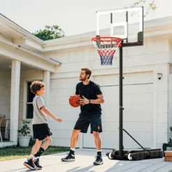 Basketballkorb Outdoor Basketballständer 155-210cm/170-230cm höhenverstellbar