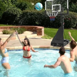 Basketballständer 150-305 cm höhenverstellbar Basketballkorb Outdoor mit Ständer