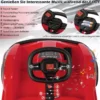 Batteriebetriebenes Go-Kart Kinderfahrzeug mit Fernsteuerung 85 x 53 x 40 cm Rot