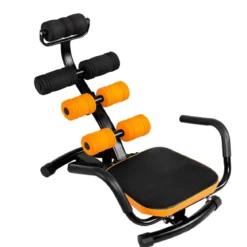 Bauchtrainer drehbar Bauchmuskeltrainer Allround Trainer mit 3 Fach Rückenlehne