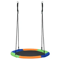 Baumschaukel Nestschaukel KinderschaukelRundschaukel Indoor-Outdoor-Schaukel Bunt
