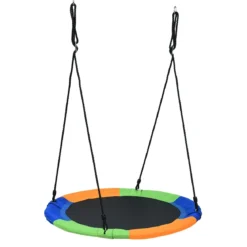 Baumschaukel Nestschaukel KinderschaukelRundschaukel Indoor-Outdoor-Schaukel Bunt