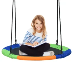 Baumschaukel Nestschaukel KinderschaukelRundschaukel Indoor-Outdoor-Schaukel Bunt