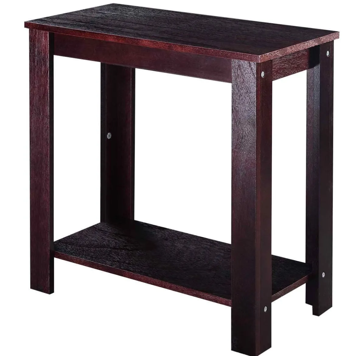 Beistelltisch Couchtisch Wohnzimmertisch Telefontisch Schwarz Holz 60 x 30 x 61 CM