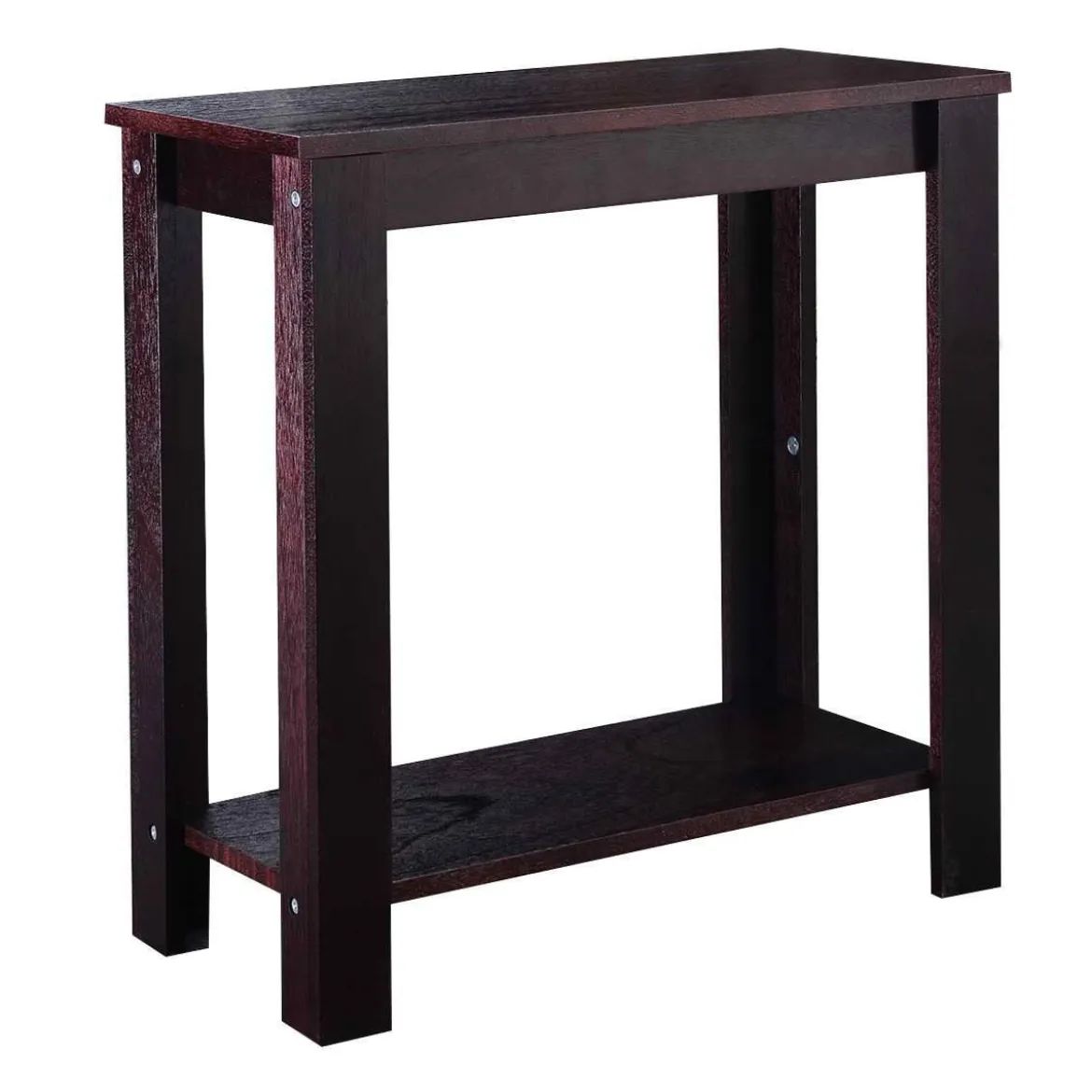 Beistelltisch Couchtisch Wohnzimmertisch Telefontisch Schwarz Holz 60 x 30 x 61 CM
