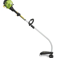 Benzin Rasentrimmer 800 W Freischneider Garten Kantenschneider mit Handgriffe Grün 167 x 21 cm
