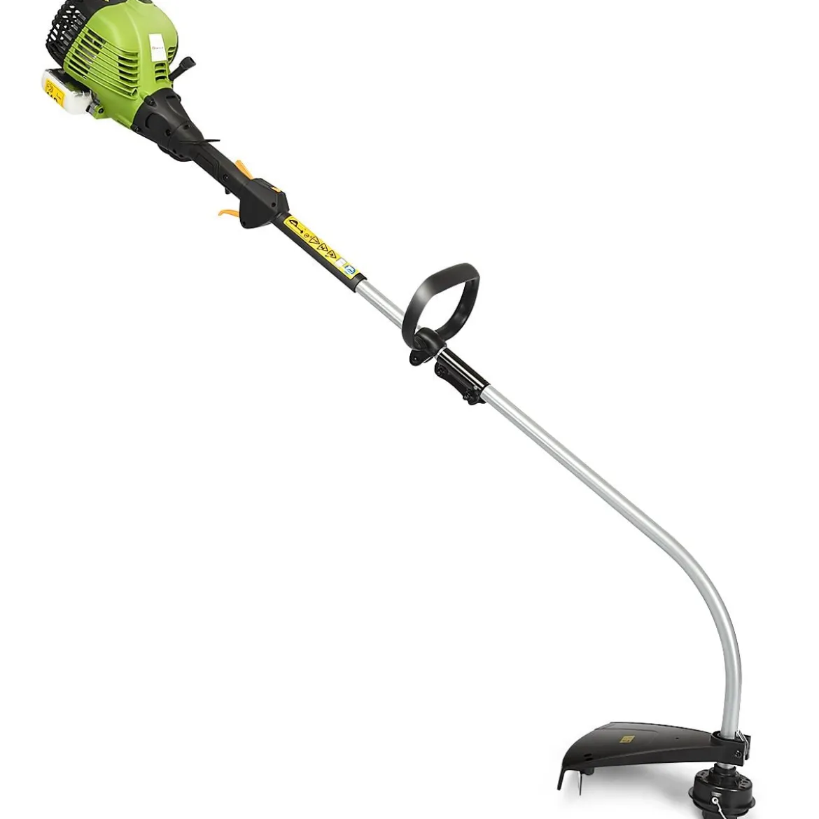 Benzin Rasentrimmer 800 W Freischneider Garten Kantenschneider mit Handgriffe Grün 167 x 21 cm