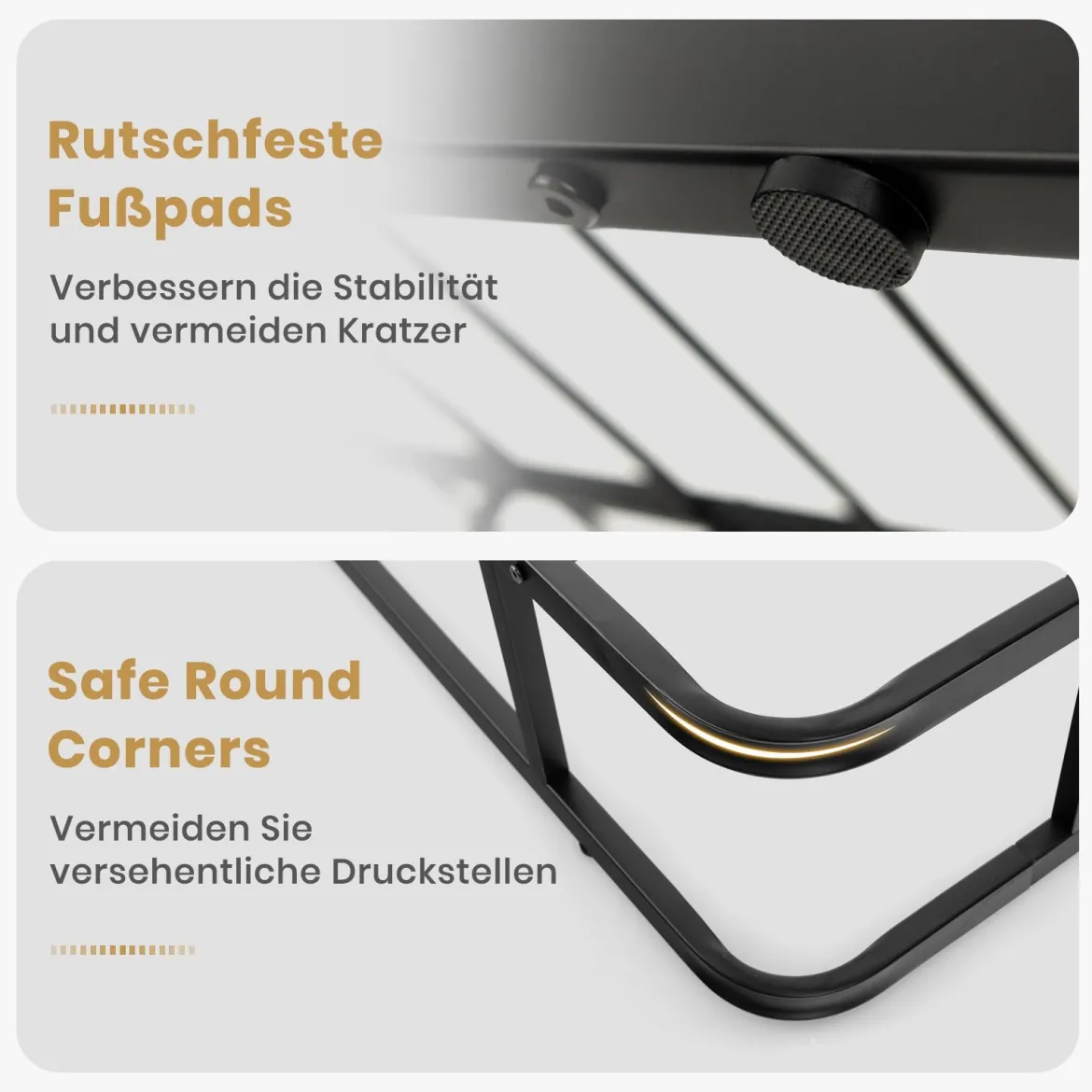 Bettgestell aus Metall Metall-Bettrahmen Plattform-Bettgestell mit Metallleistenunterstützung Schwarz 200 x 140 x 26 cm