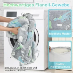 Bällebad für Babys mit Abnehmbarem Bezug im Dunkeln Leuchtendes Rundes Spielbecken