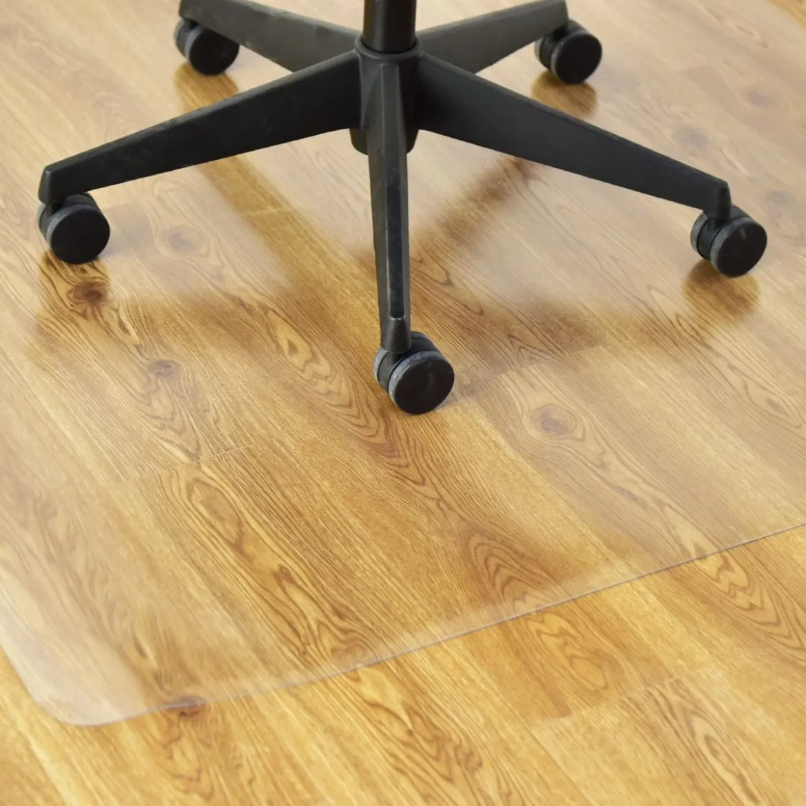 Bodenschutzmatte Bodenschutz Büro Stuhl Unterlage Boden Schutz Matte PVC 120x120cm