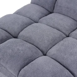 Bodenstuhl Faltbares Lazy Sofa Faul Tatami Bodenkissen Schwarz Grau Kaffeebraun Rosa Blau Lila
