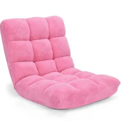 Bodenstuhl Faltbares Lazy Sofa Faul Tatami Bodenkissen Schwarz Grau Kaffeebraun Rosa Blau Lila