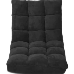 Bodenstuhl Faltbares Lazy Sofa Faul Tatami Bodenkissen Schwarz Grau Kaffeebraun Rosa Blau Lila