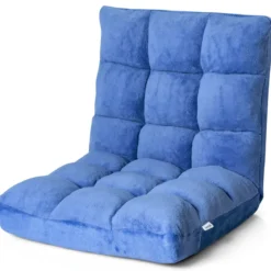 Bodenstuhl Faltbares Lazy Sofa Faul Tatami Bodenkissen Schwarz Grau Kaffeebraun Rosa Blau Lila