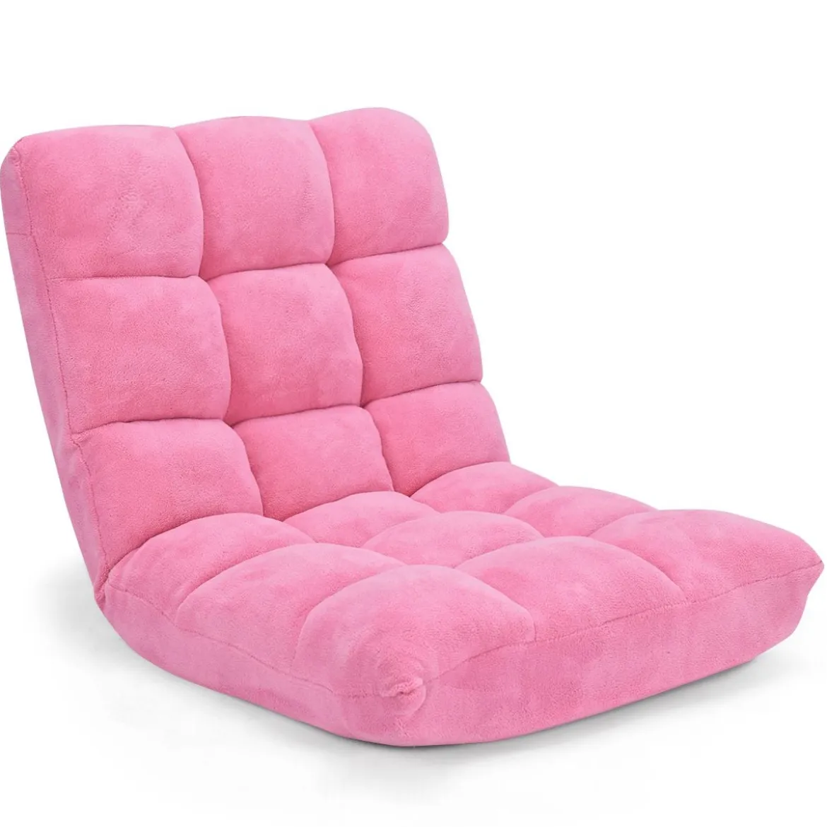 Bodenstuhl Faltbares Lazy Sofa Faul Tatami Bodenkissen Schwarz Grau Kaffeebraun Rosa Blau Lila