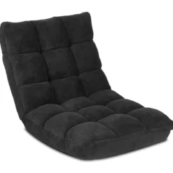 Bodenstuhl Faltbares Lazy Sofa Faul Tatami Bodenkissen Schwarz Grau Kaffeebraun Rosa Blau Lila