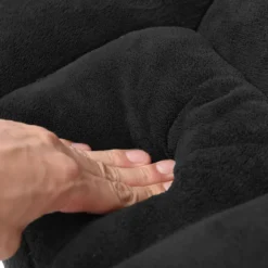 Bodenstuhl Faltbares Lazy Sofa Faul Tatami Bodenkissen Schwarz Grau Kaffeebraun Rosa Blau Lila