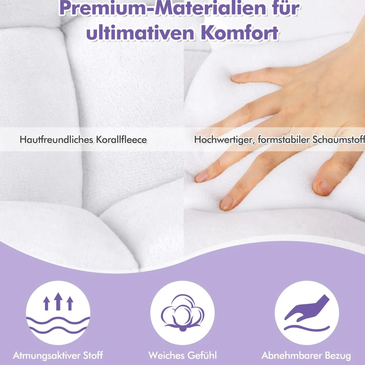 Bodenstuhl Faltbares Lazy Sofa Faul Tatami Bodenkissen Schwarz Grau Kaffeebraun Rosa Blau Lila