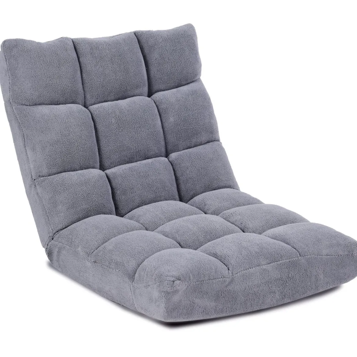 Bodenstuhl Faltbares Lazy Sofa Faul Tatami Bodenkissen Schwarz Grau Kaffeebraun Rosa Blau Lila
