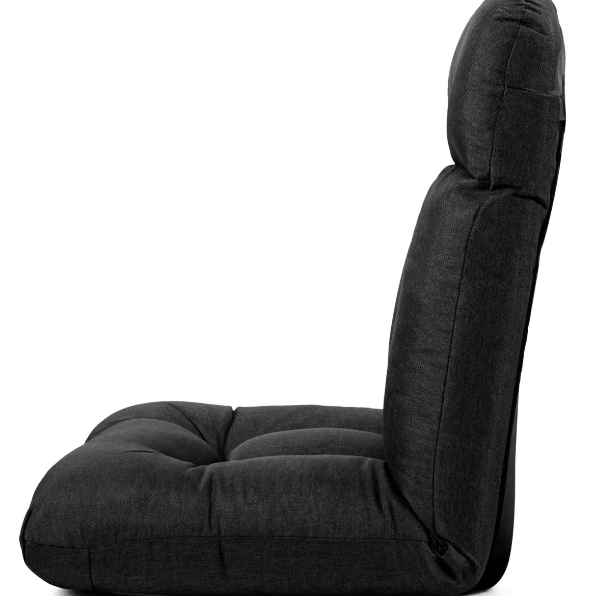 Bodenstuhl Tatami Schlafsessel Bodensessel Relaxsessel Sofastuhl Liegenfunktion Schwarz