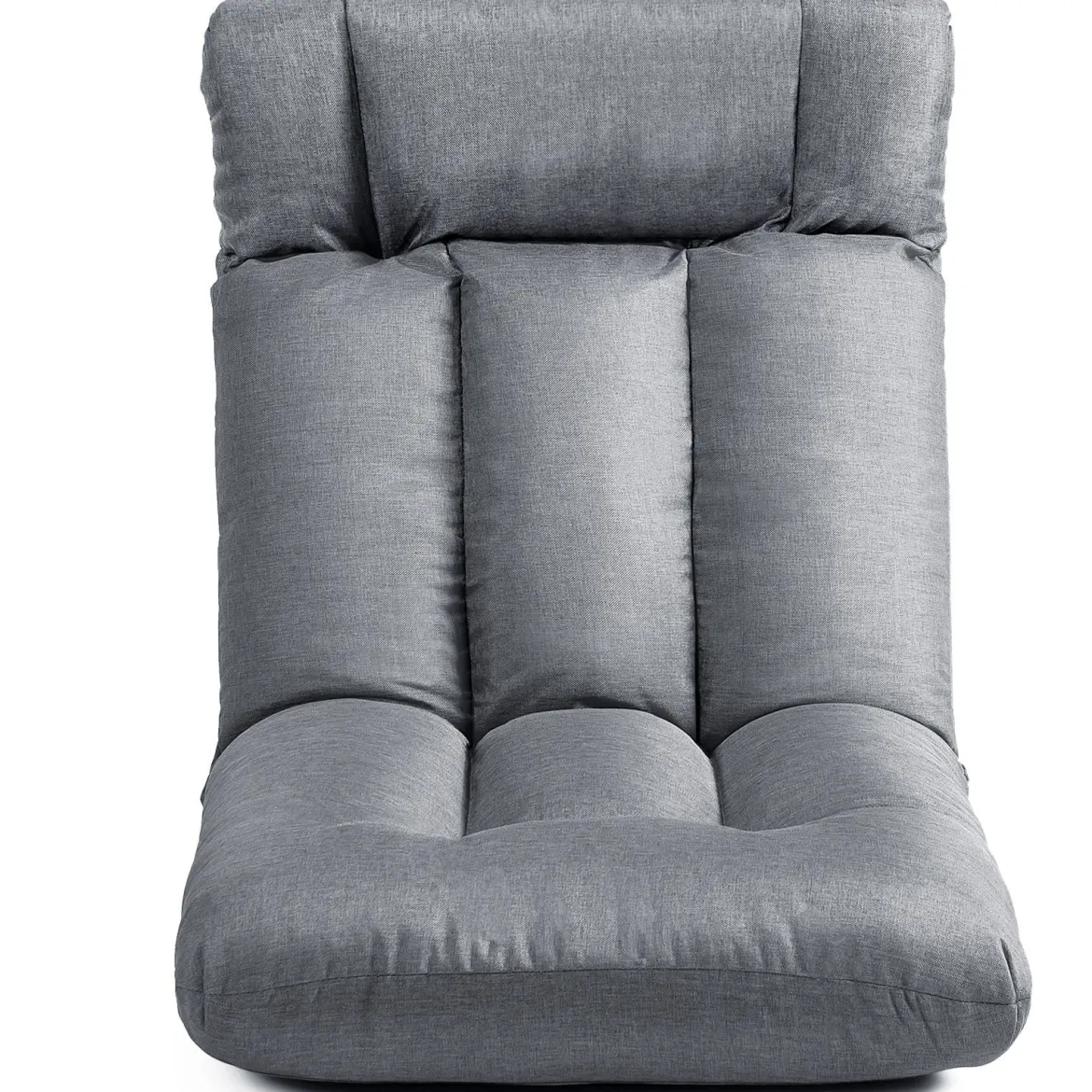 Bodenstuhl Tatami Schlafsessel Bodensessel Relaxsessel Sofastuhl Liegenfunktion Grau