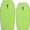 Bodyboard leichtgewichtig Schwimmbrett mit EPS-Kern & XPE Oberfläche für den Strand für Kinder & Erwachsene 106cm Grün