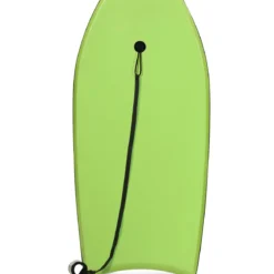 Bodyboard leichtgewichtig Schwimmbrett mit EPS-Kern & XPE Oberfläche für den Strand für Kinder & Erwachsene 106cm Grün