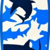 Bodyboard Sup-Board Surfboard Surfbrett Kinder 83 x 47 x 5,5 cm Blau