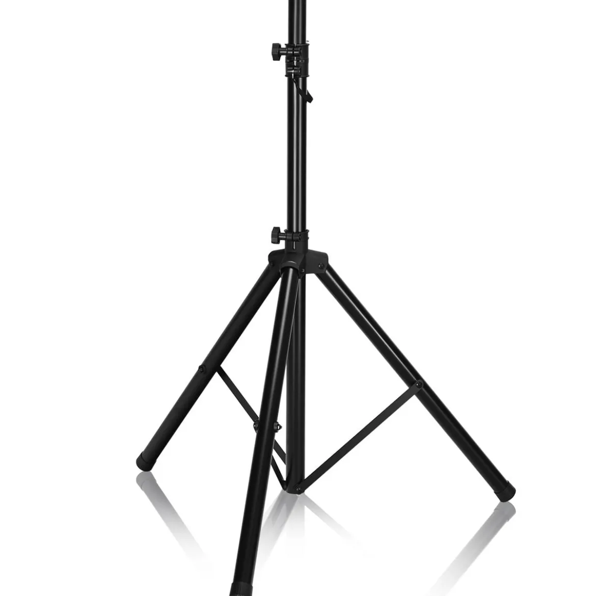 Boxenständer 97 - 183 cm Höhenverstellbarer Lautsprecherständer Schwarz