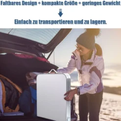 Campingtisch mit Großem Stauraum Reiseküche Alu Klapptisch Gartentisch Dunkelblau