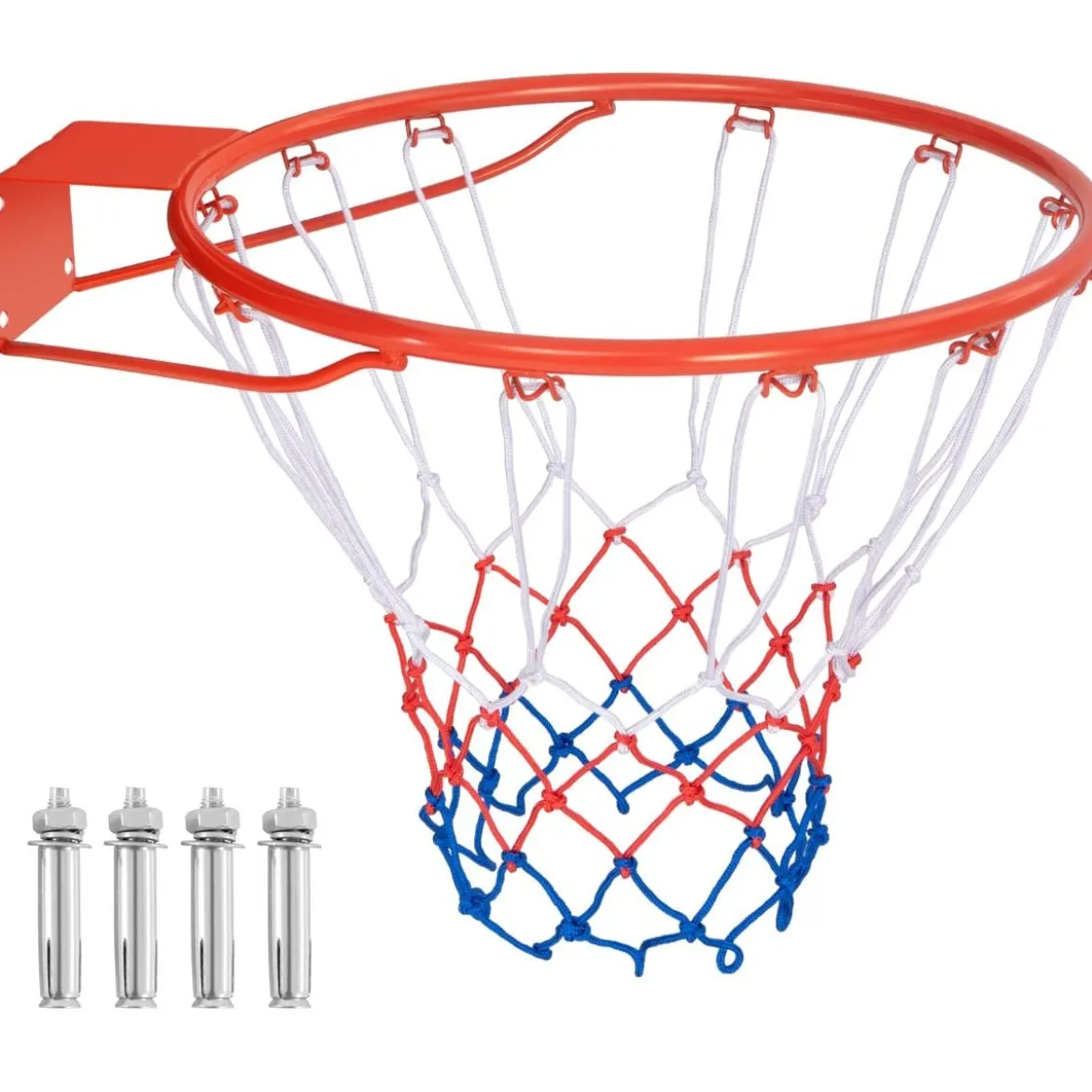 Ø45cm/37cm Basketballkorb mit Ring & Netz für Tür & Wandmontage Indoor Mini Basketball Korb