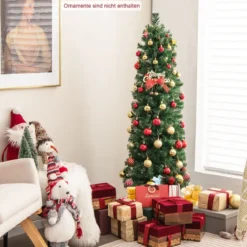 150 cm großer künstlicher Weihnachtsbaum Festtagsbaum zu Hause Grün