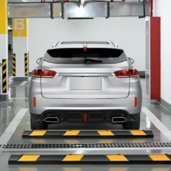 183 cm Gummi Radstopper Parkplatzbegrenzung bis 4000 kg Parkbegrenzung Einparkhilfe