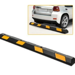 183 cm Gummi Radstopper Parkplatzbegrenzung bis 4000 kg Parkbegrenzung Einparkhilfe