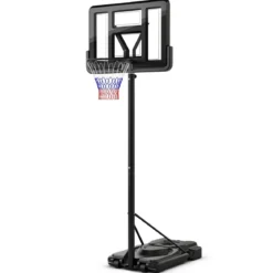 170-305cm Höhenverstellbarer Basketballständer Outdoor Basketballkorb mit Ständer