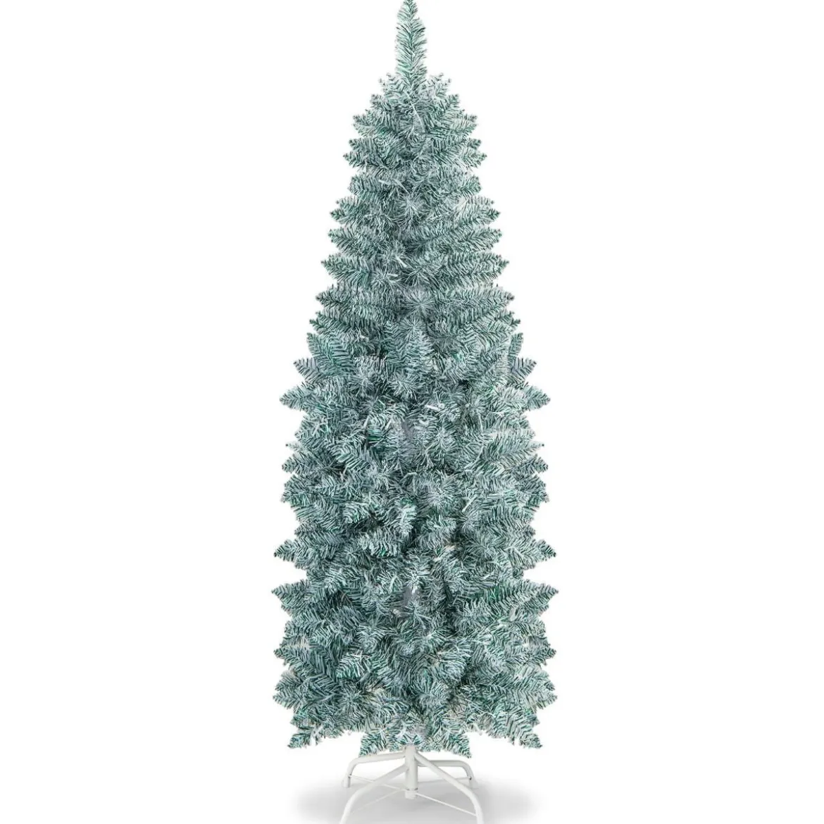 150 cm hoher Beleuchteter Künstlicher Weihnachtsbaum mit LED-Lichtern Grün
